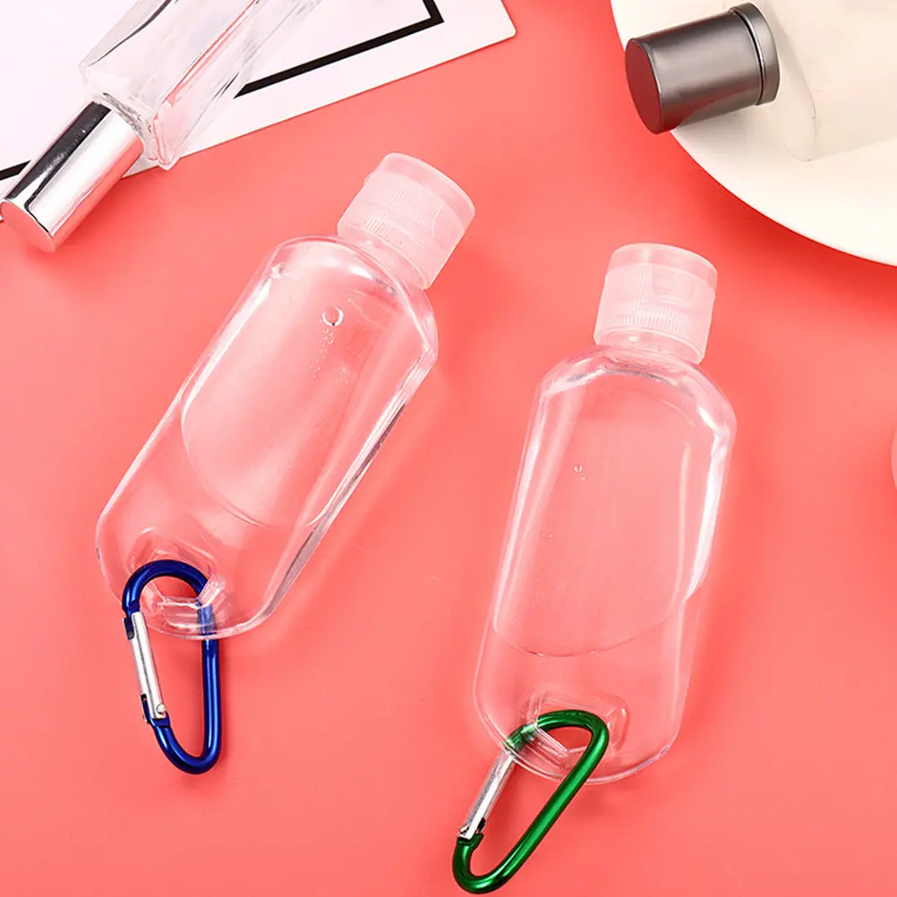 

1Pcs Hook Hanging Bottle 50Ml Leakproof Plastic Container Travel Outdoor Portable Storage Bottle for Hand Cream