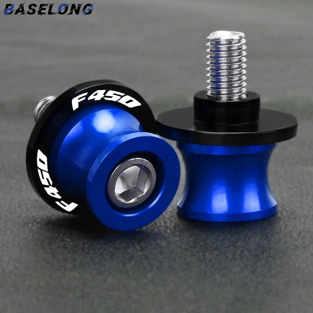 Motorcycles Accessories CNC Aluminum Swingarm Spools Rear Stand Screws Sliders For BMW F450GS F 450GS F 450 GS GS450 2026 2027