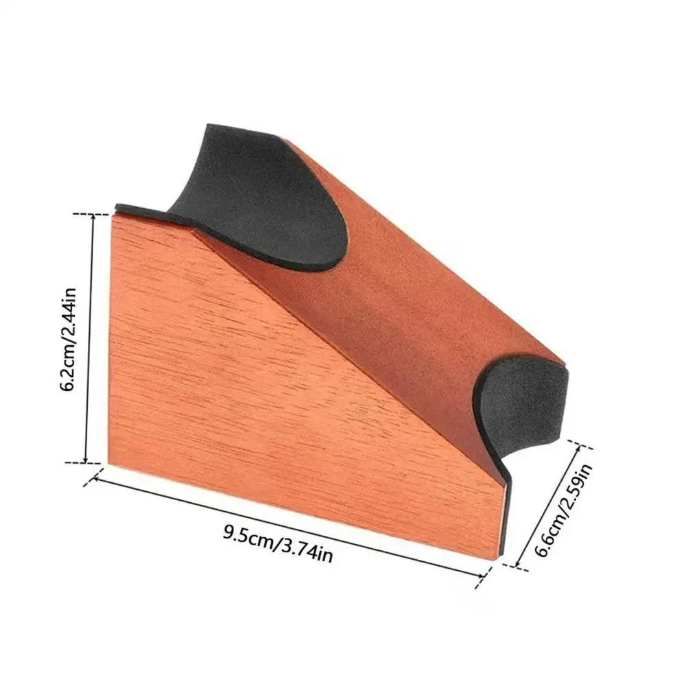 Support Pillow Guitar Wooden Neck Bracket Multi-function Professional Guitar Neck Rest Mahogany Material Vertical view 6