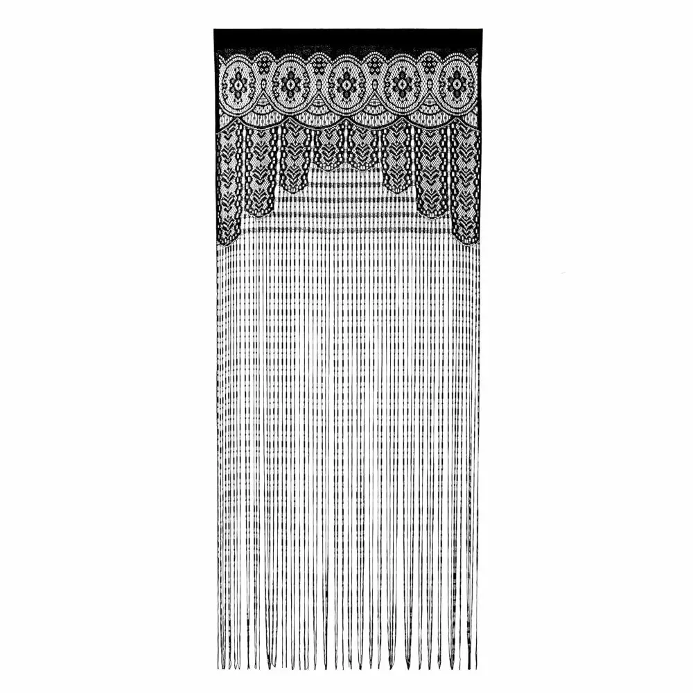 Boho Macrame Lace Door String Curtain String Jacquard Window Panel Room Divider Door Drapes Curtain Decorations