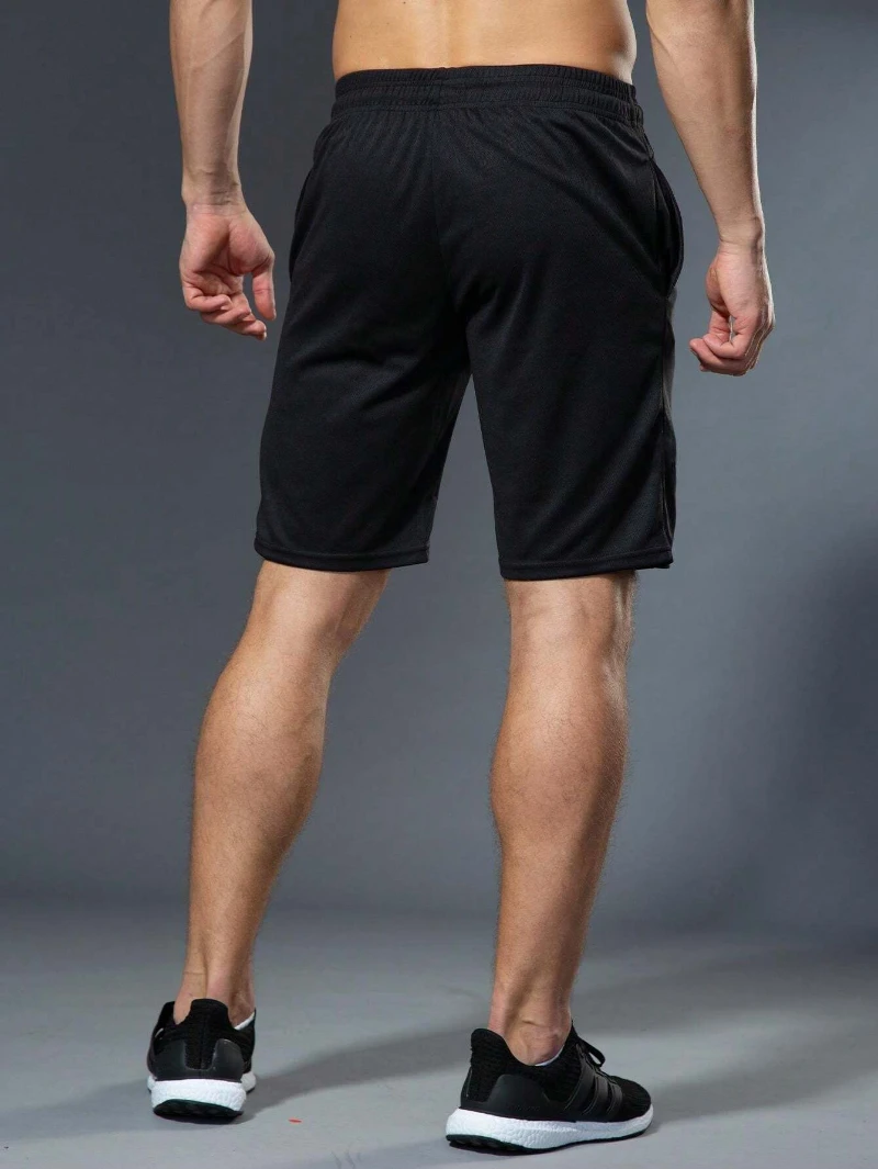 Pantalones cortos deportivos para gimnasio para hombre, pantalones cortos de entrenamiento sueltos y transpirables de 5 pulgadas para correr, fútbol, entrenamiento de baloncesto de verano de gran tamaño