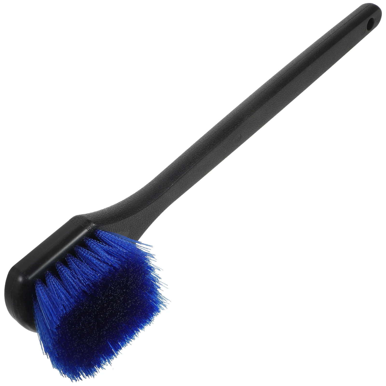 

Wheel Hub Brush Long Handle Tire Cleaning Tool Car Decontamination Hard Bristles for Detailing Wash Scrub Washing