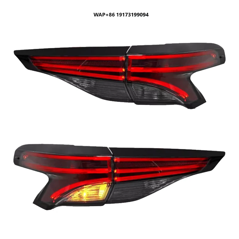 

for-Toyota Sienna Taillight 2021 2022 Taillamp Upgrade Tail Lamp LED Rear Light Brake Stop Rear Light Indictor
