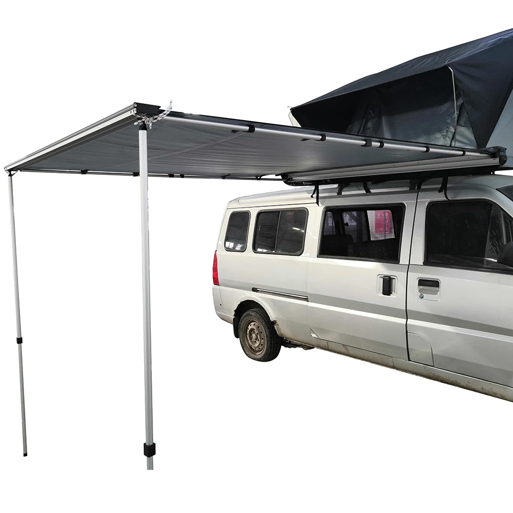 

New Style Outdoor Car Side Awning Camping Waterproof Roof Top Awning Soft Shell for Camping