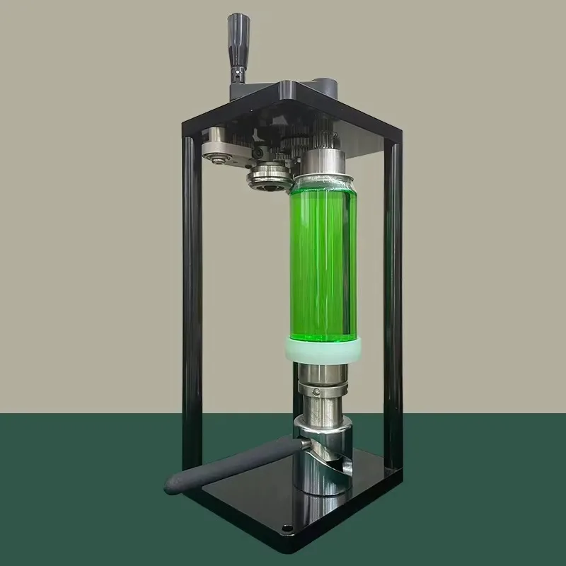 

XMSJ Factory Wholesale Commercial Semi-Automatic Sealing Machine For Bottles For Pet Food Beer Bubble Tea Juice Soda Cans