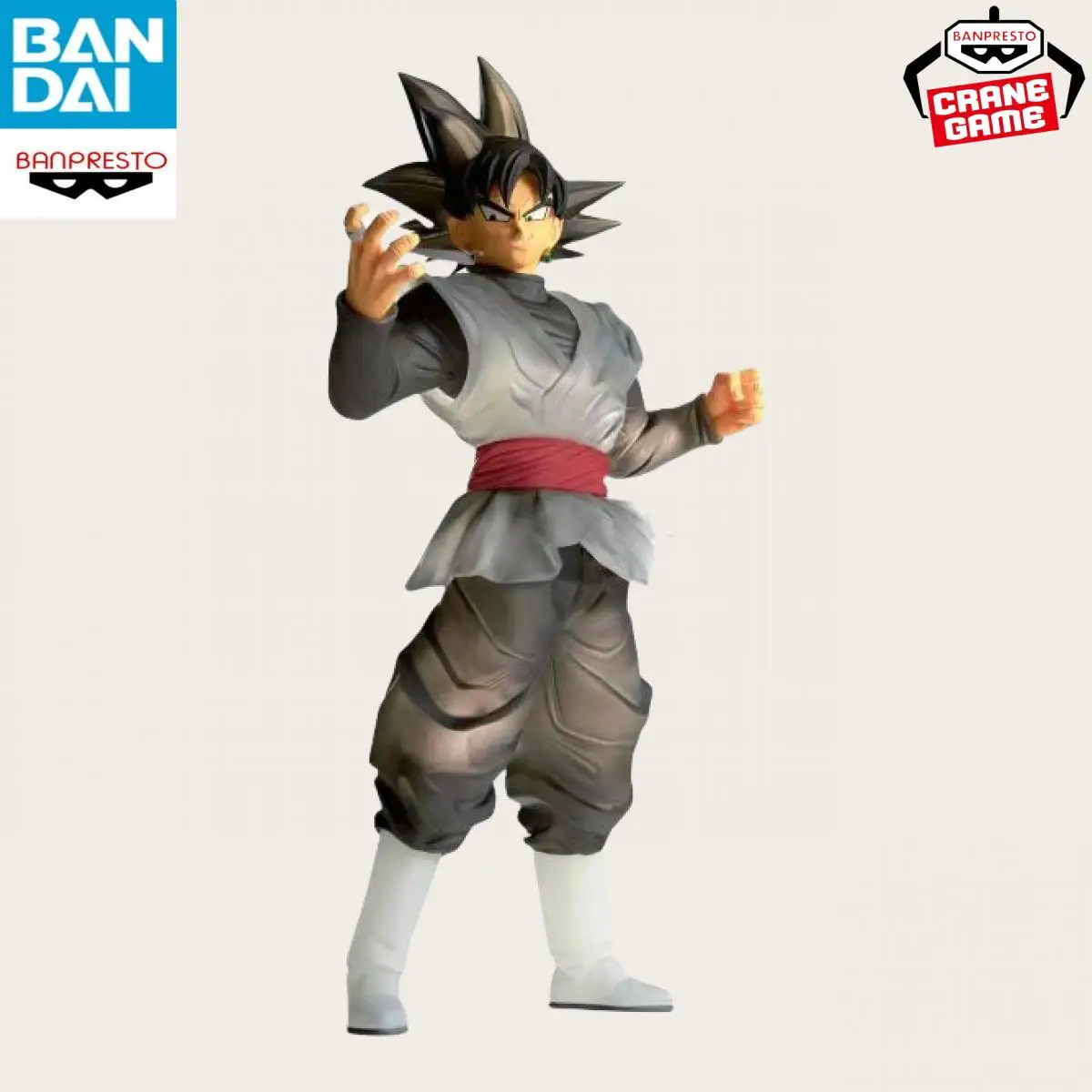 

Bandai Banpresto Dragon Ball Super Clearise Zamasu Black Goku Super Saiyan Rose 19cm Action Figure - Collectible Combat Stance