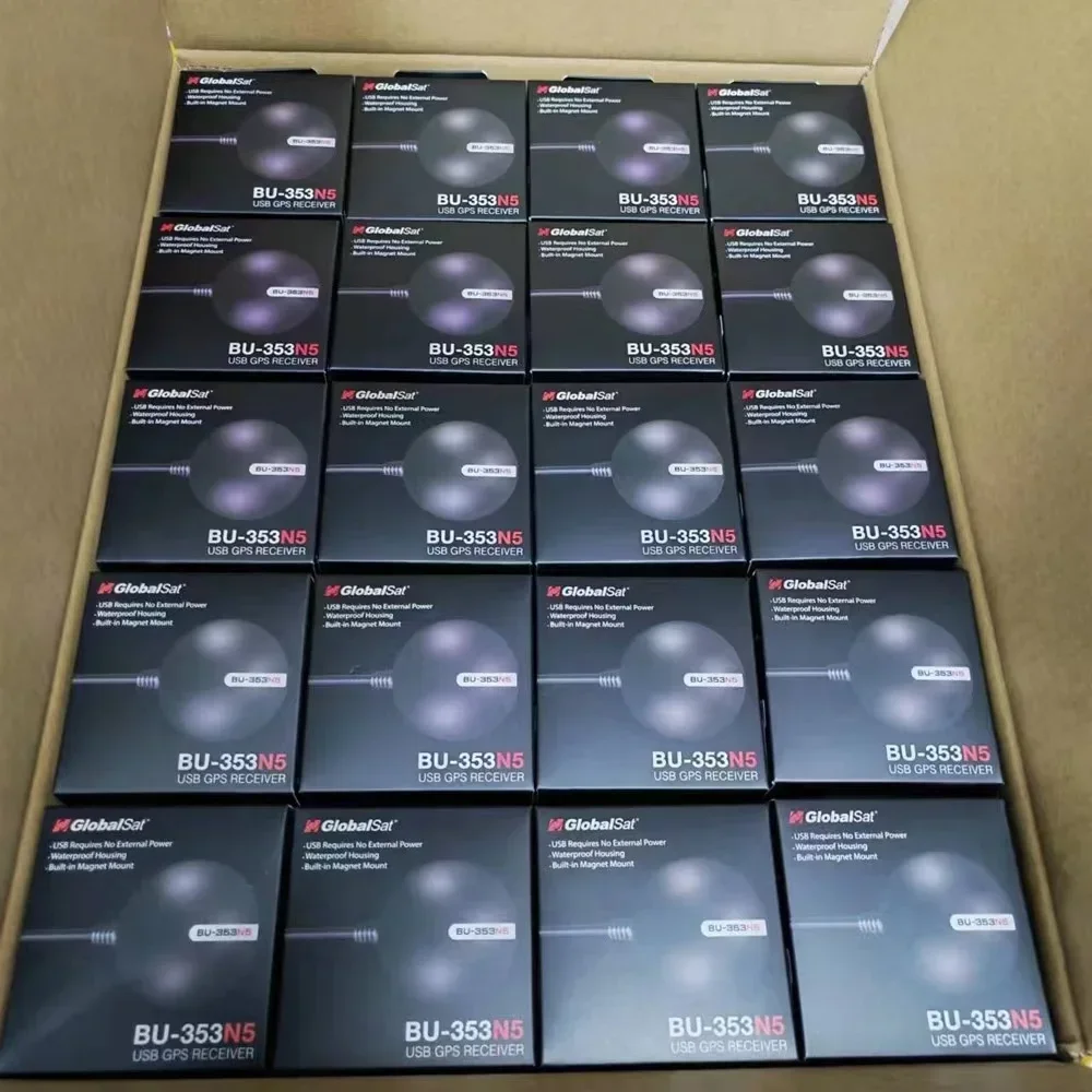 BU-353N5 USB GPS-приемник высокого качества для оптимизации сети GlobalSat WIN7/8/10/XP Road Test
