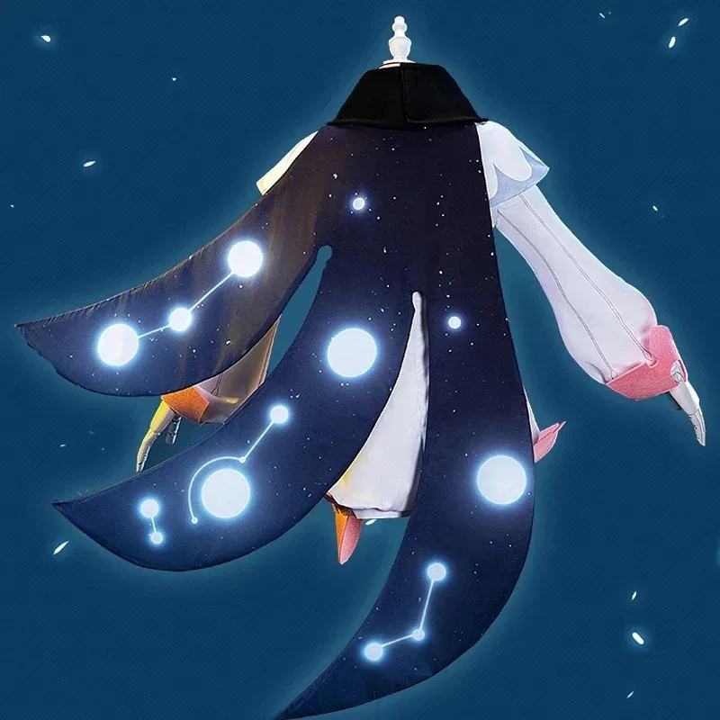 أزياء لطيف Paimon بذلة تأثيري Genshin تأثير زي ارتداءها الزي الرسمي للنساء ل Ha OM1142x;3,v'6.f;9, #3