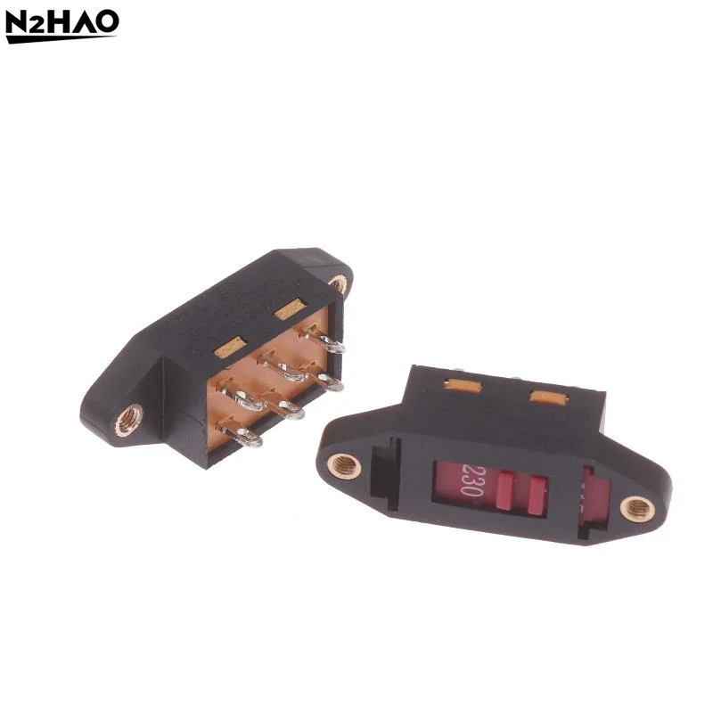 6 Pin SL14 Voltage Transfer Switch Dual Range Voltage Transfer Switch 115-230V Power Converter for Appliance Maintenance Repair