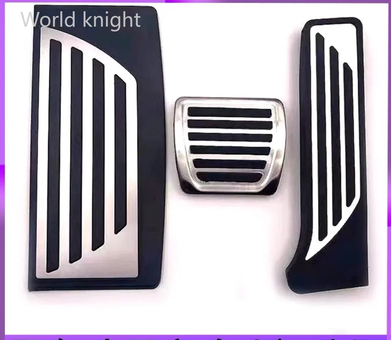 

for Alfa Romeo Giulia Stelvio 2017-2019 Aluminum Alloy Anti-Slip Fuel Brake Pads Pedals Trim