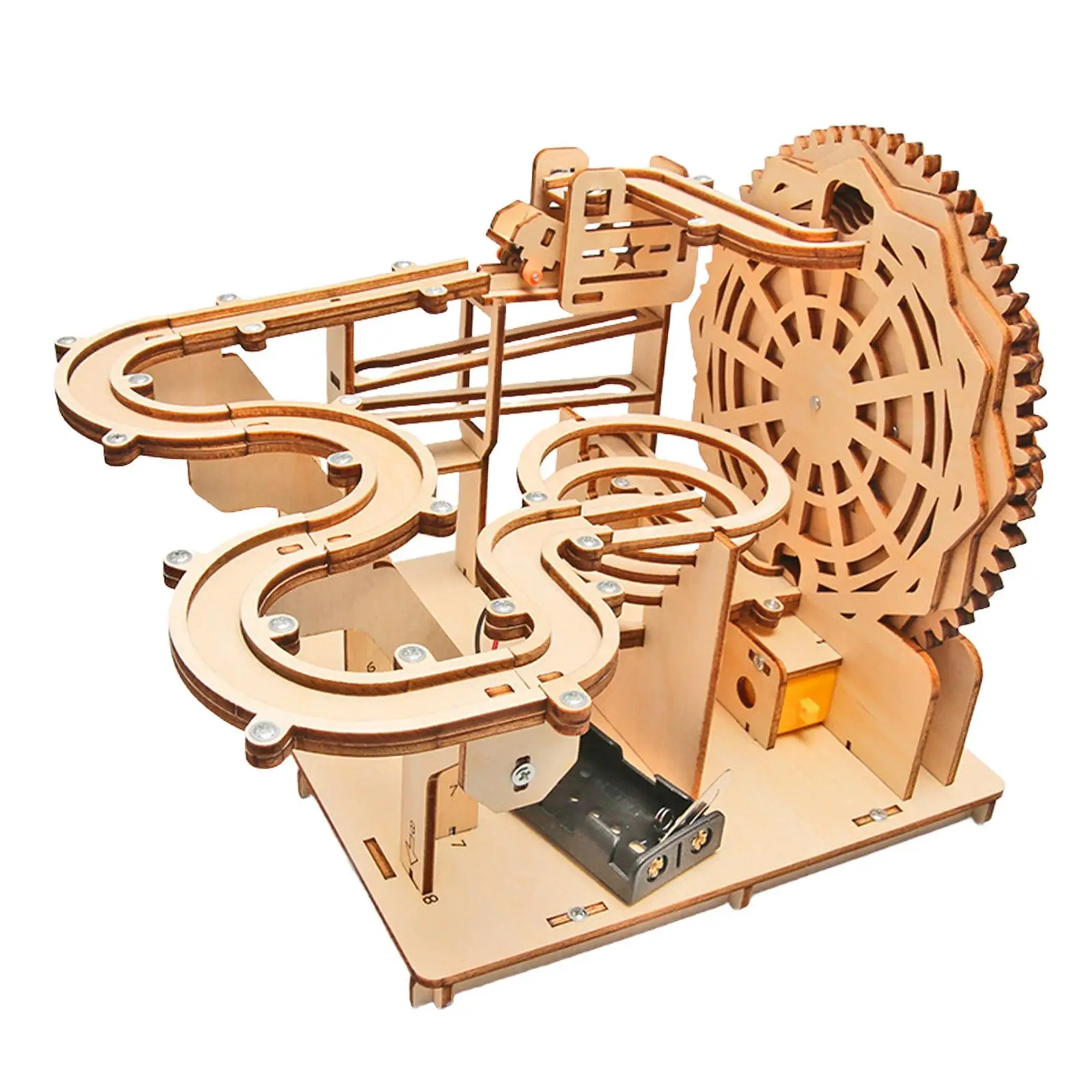 Wooden Marble Maze Puzzle Set for Educational Play and Home Decor