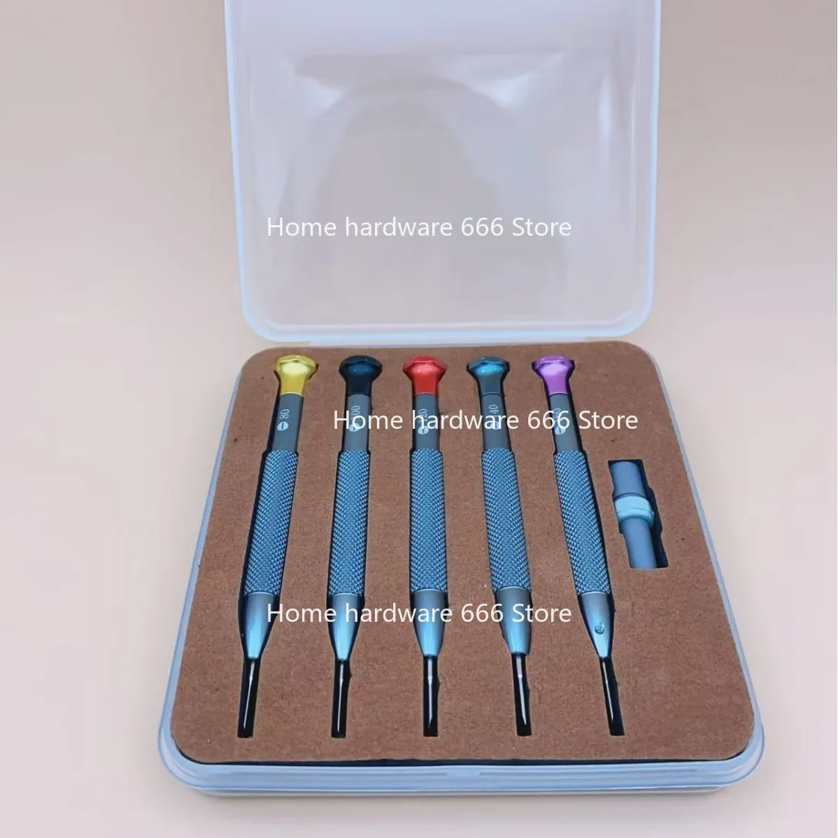 Watch Repair Tools 5 Boxed Large Handle Screwdrivers 5 Precision Screwdrivers, One-word Watch Screwdriver Driver