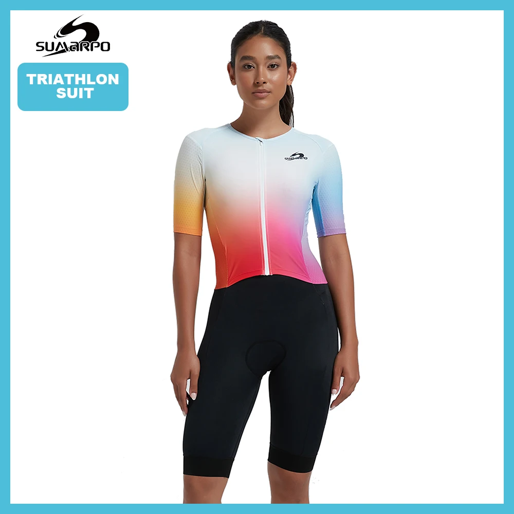 

Triathlon Cycling Suit, Women's Tri Suit, Breathable Fast Dry