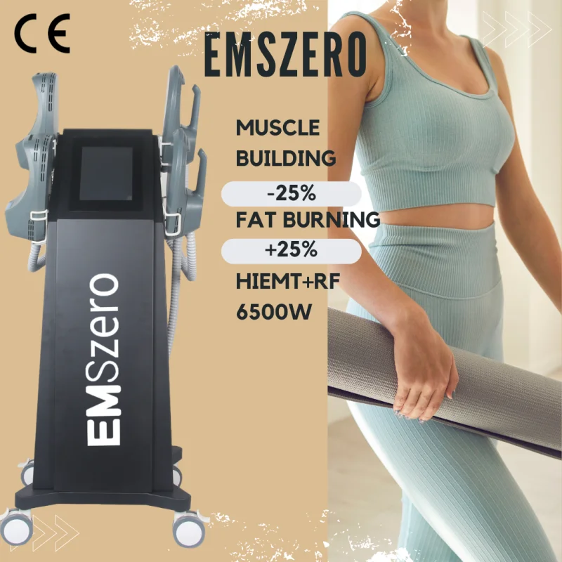 

Muscle Stimulate build Body Sculpting Slimming Machine HOT SALE 6000W Neo RF Nova Emszero 5 Handle