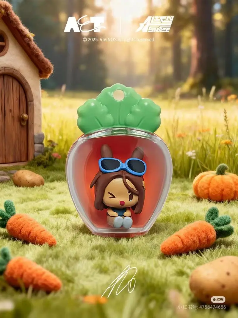 

Горячая серия Alien Stage Rabbit, подвеска с морковью, слепая коробка, милые подвески, модные женские подарки, коллекционный брелок Ivan Till Sua, игрушка