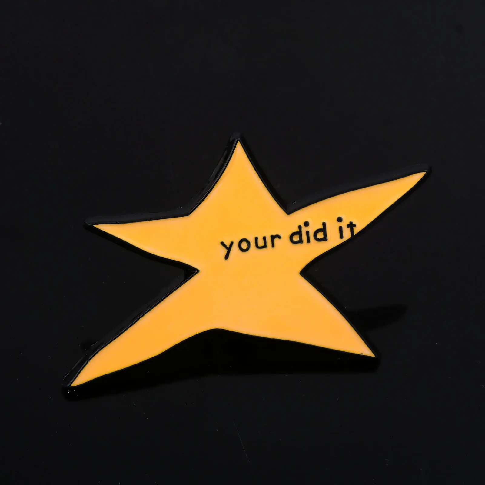 Your Did It Meme Star الأوروبية الأمريكية موضة المينا دبوس مضحك شارة معدنية بروش للنساء الرجال التلبيب حقيبة مجوهرات اكسسوارات