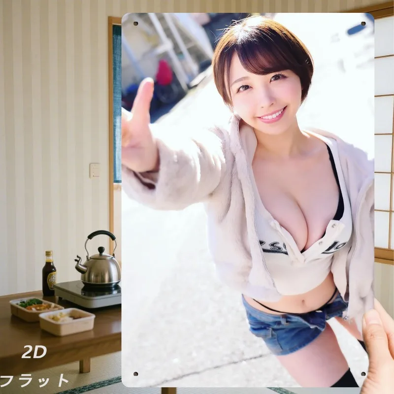 

2D Flat, 1pc Retro Metal Wall Sign 8"x12" (20x30cm) - Vintage Iron Logo Plaque For Home, Bar & Restaurant Decor - Language Text