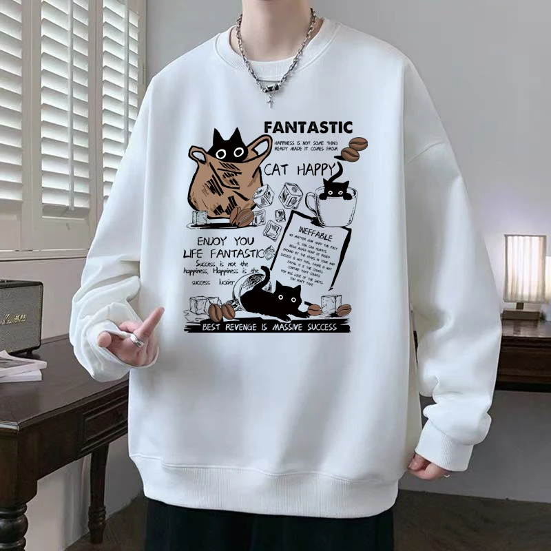 2025 nova moda casual moletom masculino de alta qualidade primavera outono quente macio manga comprida camisetas masculino casa ao ar livre pulôver