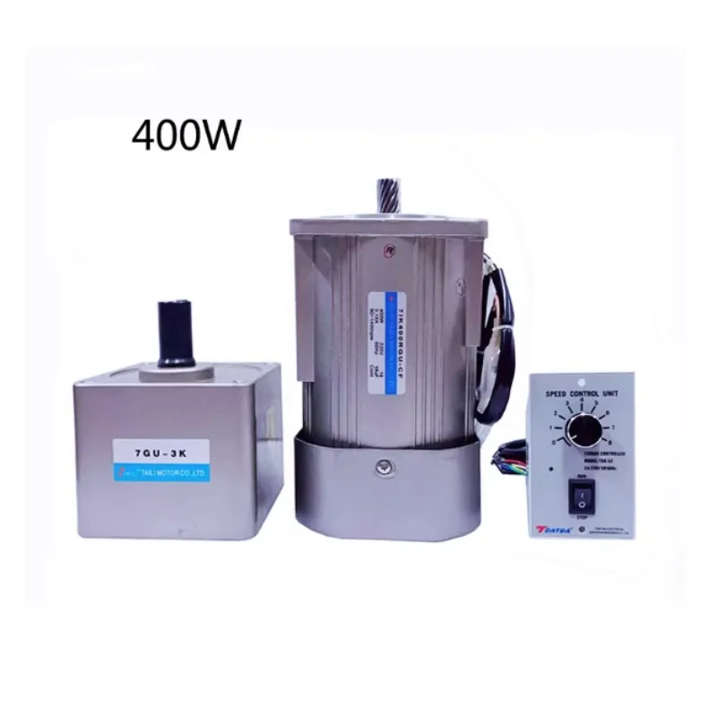 AC220V 400W Motor Gear  With Gearbox 7GU3K-180K with Governor