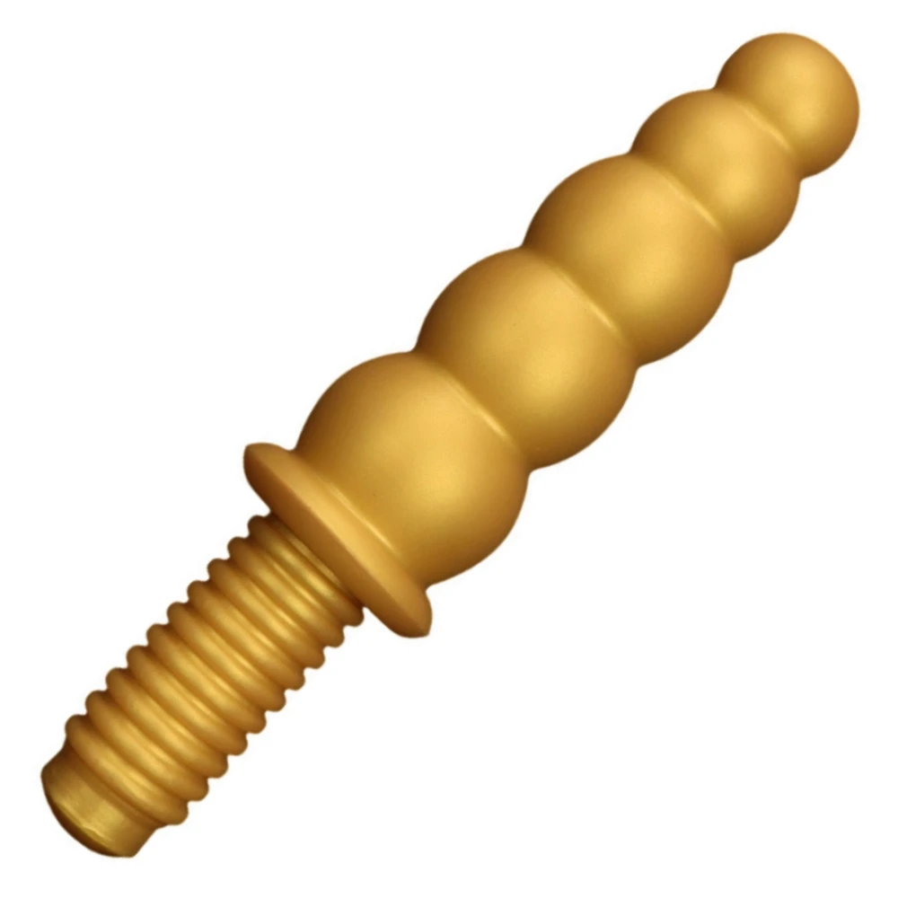 Screw Anal Plug with Handle Handgrip Long Thread Dildo Anal Beads Ball Butt Plug Strapon Male Masturbator Vagina Female Sex Toys