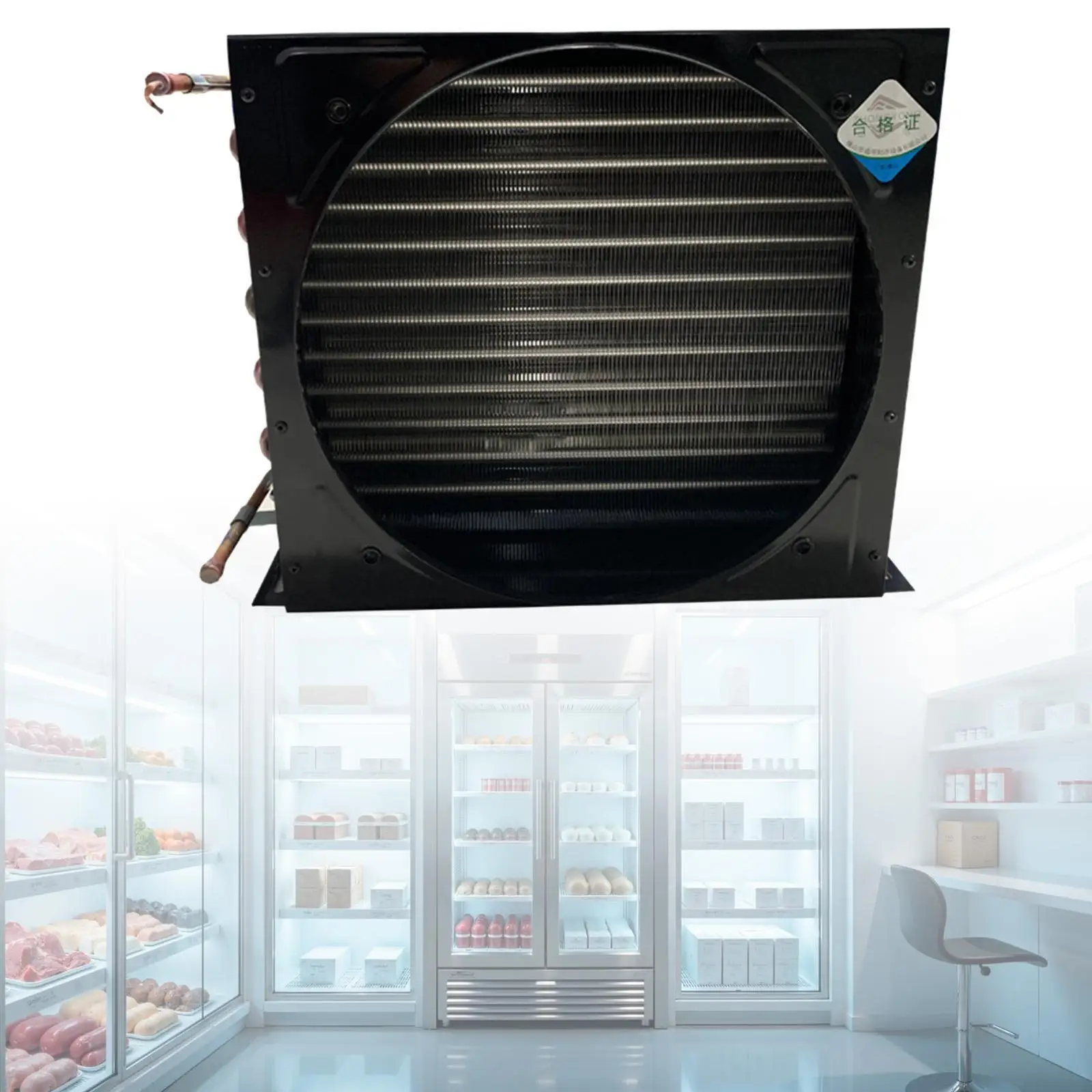 Koelkast Condensor Radiatorvin Compacte warmtewisselaar voor doe-het-zelf apparatuur