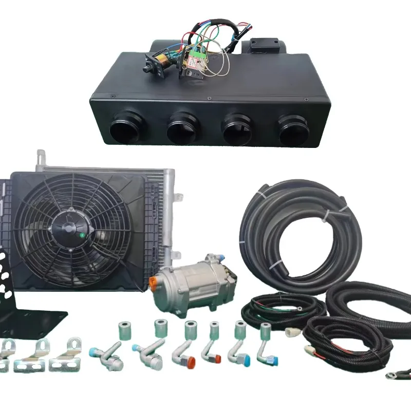 12V/24V Underdash AC Evaporator Unit New BEU-404-000 for Automotive Air Conditioning Cooling and Heating Systems