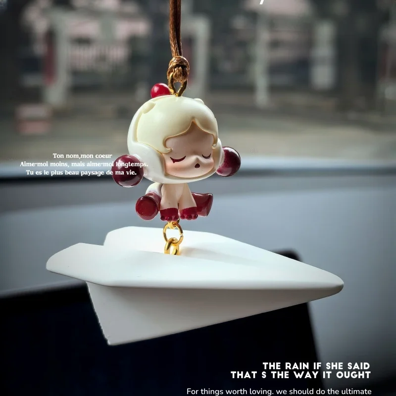 

Shanghai Limited Edition Sp Bubble Cutie Meditator Dream Самолет Автомобильный подвесной орнамент Декор автомобиля Подарок для фанатов и коллекционеров