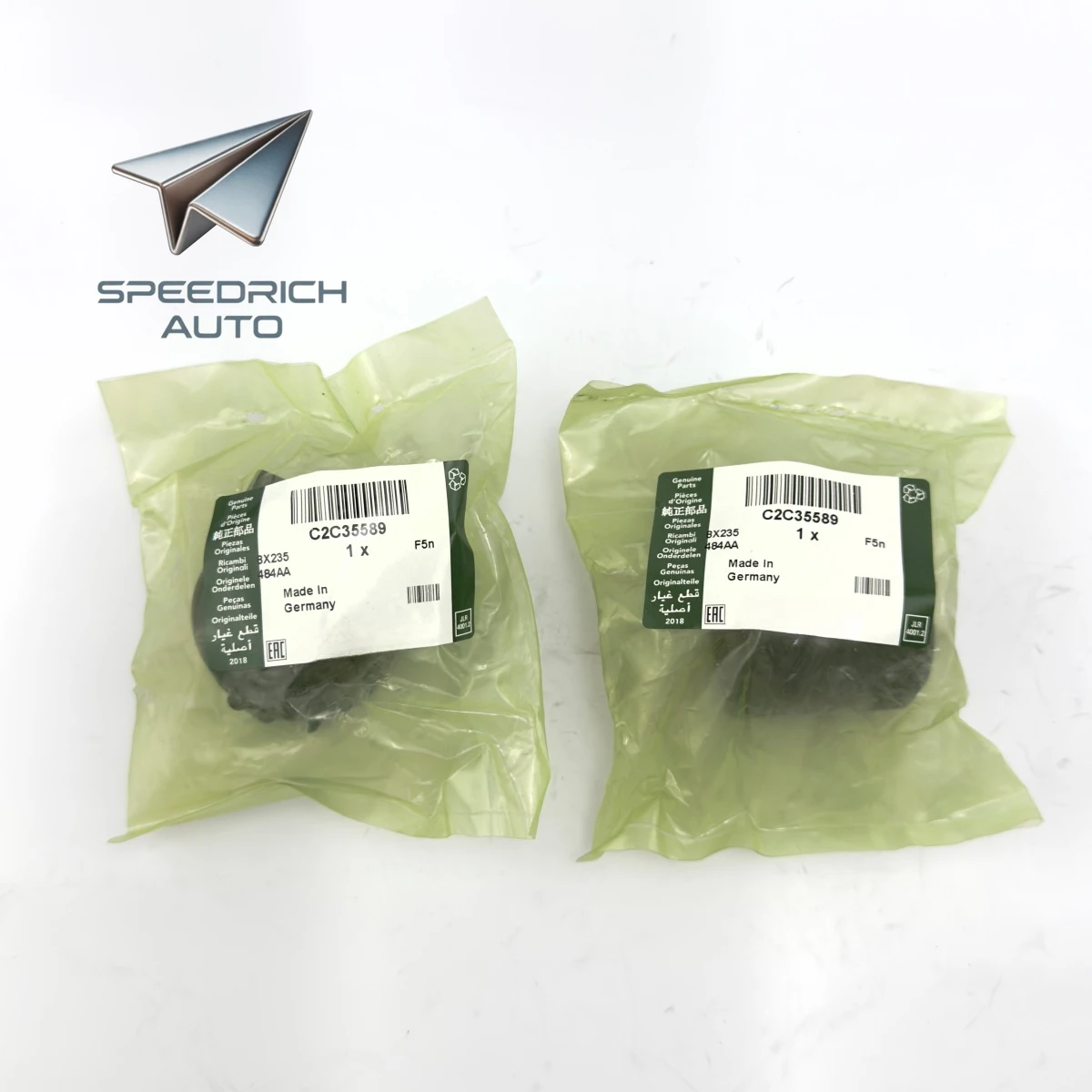 2Pcs C2C35589 Stabilizer Bar Mounting Bushing for Jaguar ALL NEW XF 2016, XF 2009 - 2015, F-TYPE 2014, XK 2006 - 2014
