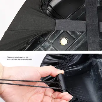 摩托車座椅套 防塵騎乘坐墊座椅套 附抽繩自行車鞍座椅套 戶外騎乘配件 8 最佳銷售 越野摩托車座椅套 - №5