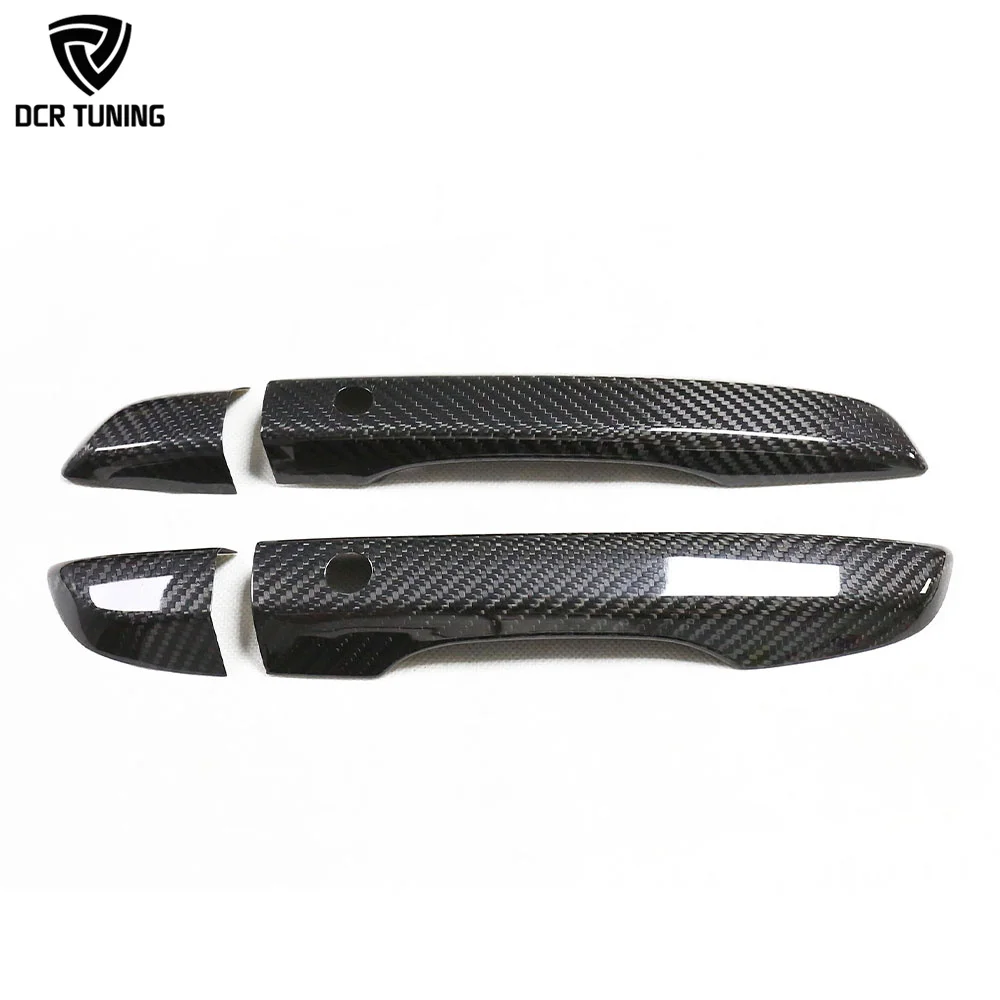 10TH Gen CIVIC Carbon Fiber Door Handle Cover for 10th Generation CIVIC X With Keyless Entry Sensor Exterior Trim