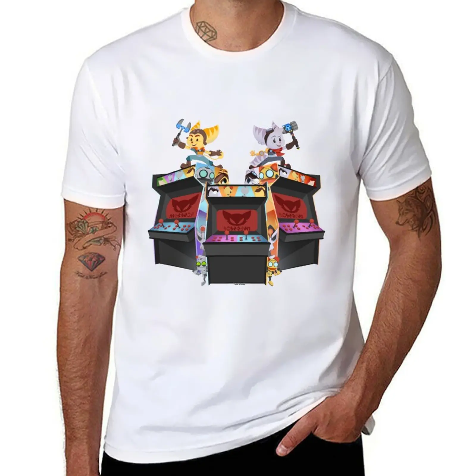 

RATCHET AND CLANK: RIFT APART T-Shirt t shirts cotton 100% mens graphic t shirts T-Shirt