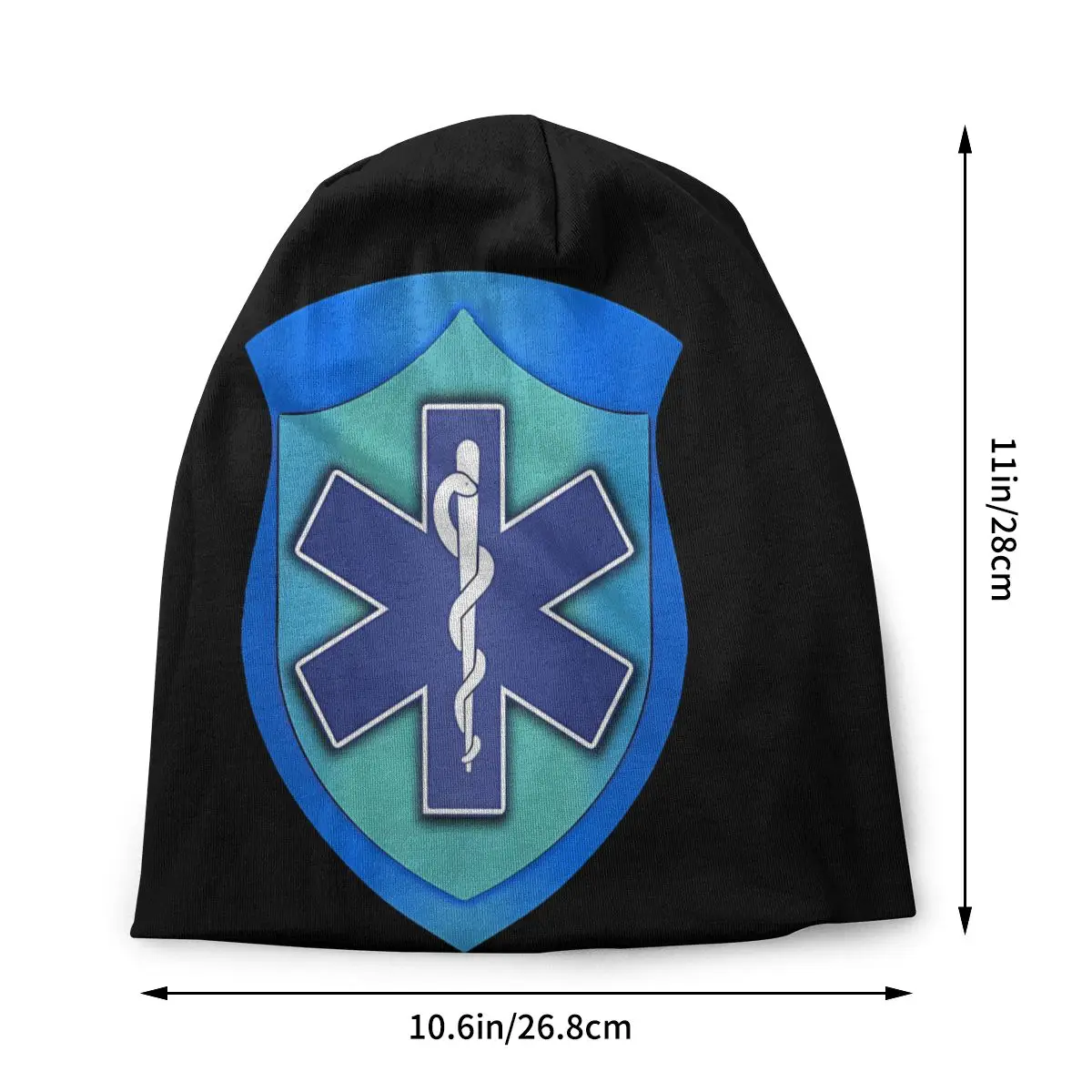 Star Of Life Skullies Beanies Outdoor Hats Paramedics Shield Thin Bonnet Special Caps Men Women's Earmuffs