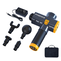 Phoenix A2 Pro Massage Gun Deep Tissue Muscle Pain Relief & Post-Workout Recovery Portable Body Massager for Home/Gym Use
