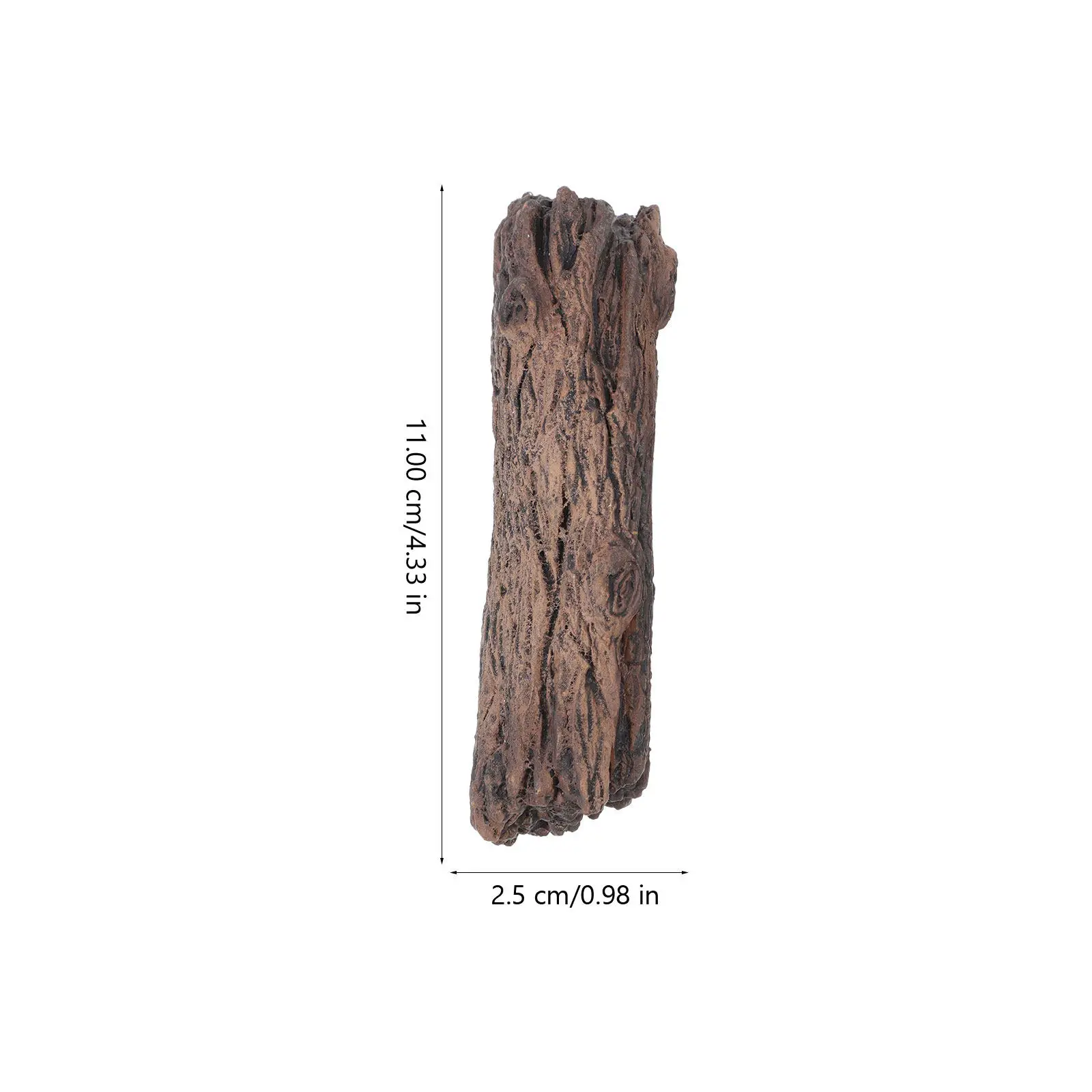 6Pcs Tree Stump Resin Simulation Branch for Sand Table Mini Garden Decoration Landscape Accessories Bonsai Ornament DIY Scene