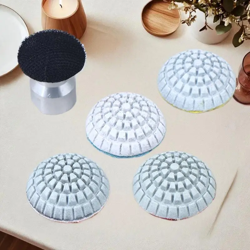 @*Diamond Wet Polishing Pad Stone Curved Grinding Disc Head For Polishing Marble Granite Curved Surface Stone