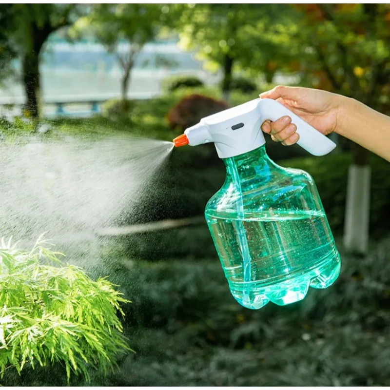

Удобный электрический распылитель: дозатор воды с одной кнопкой, мелкодисперсное распыление, бутылка-распылитель для садоводства и уборки