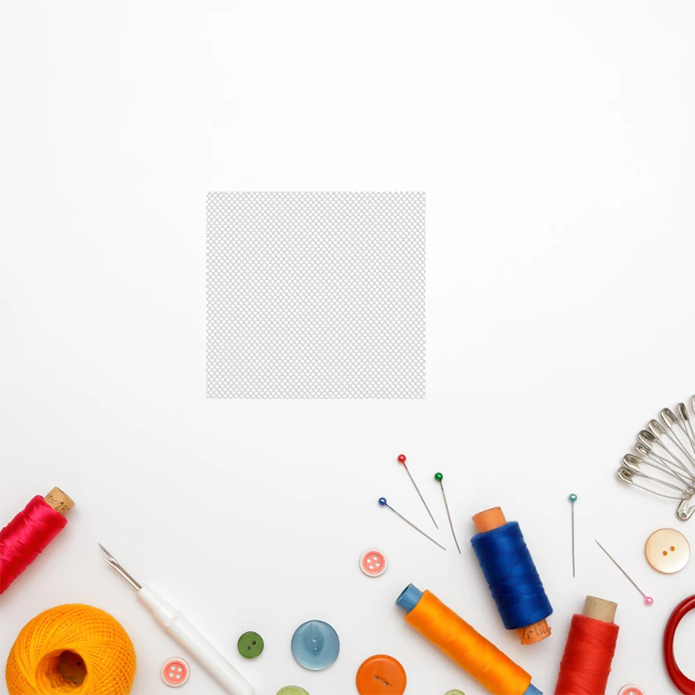 

20Pcs White Fursuit Eye Mesh - Premium Craft Mesh Sheets - Enhanced Visibility Comfortable Fit for DIY Masks Cosplay Costumes