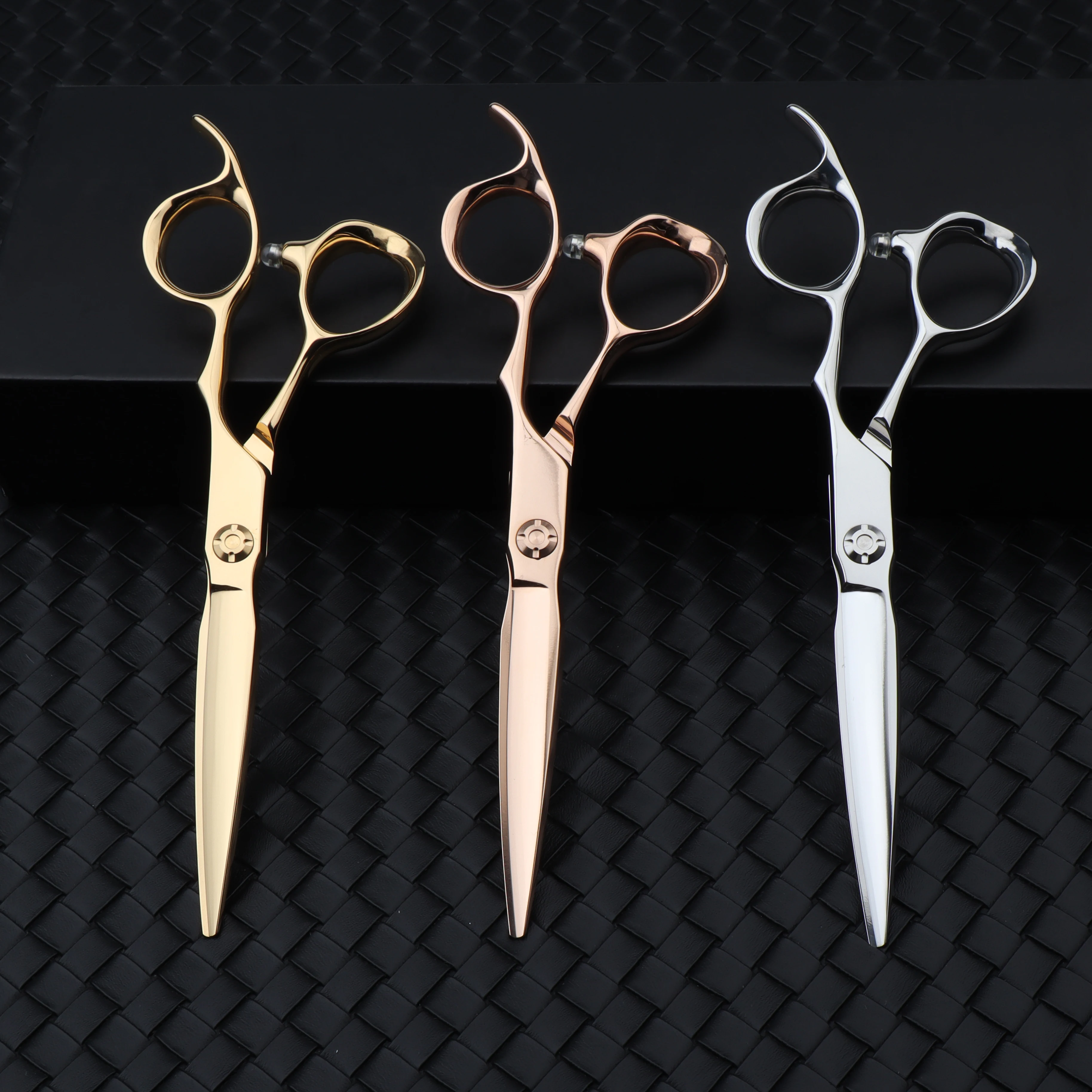 

6.0-inch CNC technology VG10 High strength steel professional barber scissors Conventional Japanese thin cutting hairdresse
