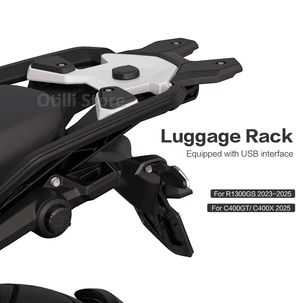 NEW Motorcycle Rear Luggage Rack Stable Carrier Rack Storage Box Support FOR BMW C400X C400GT R 1300 GS 1300GS R1300GS 2023-2025 - Image 3