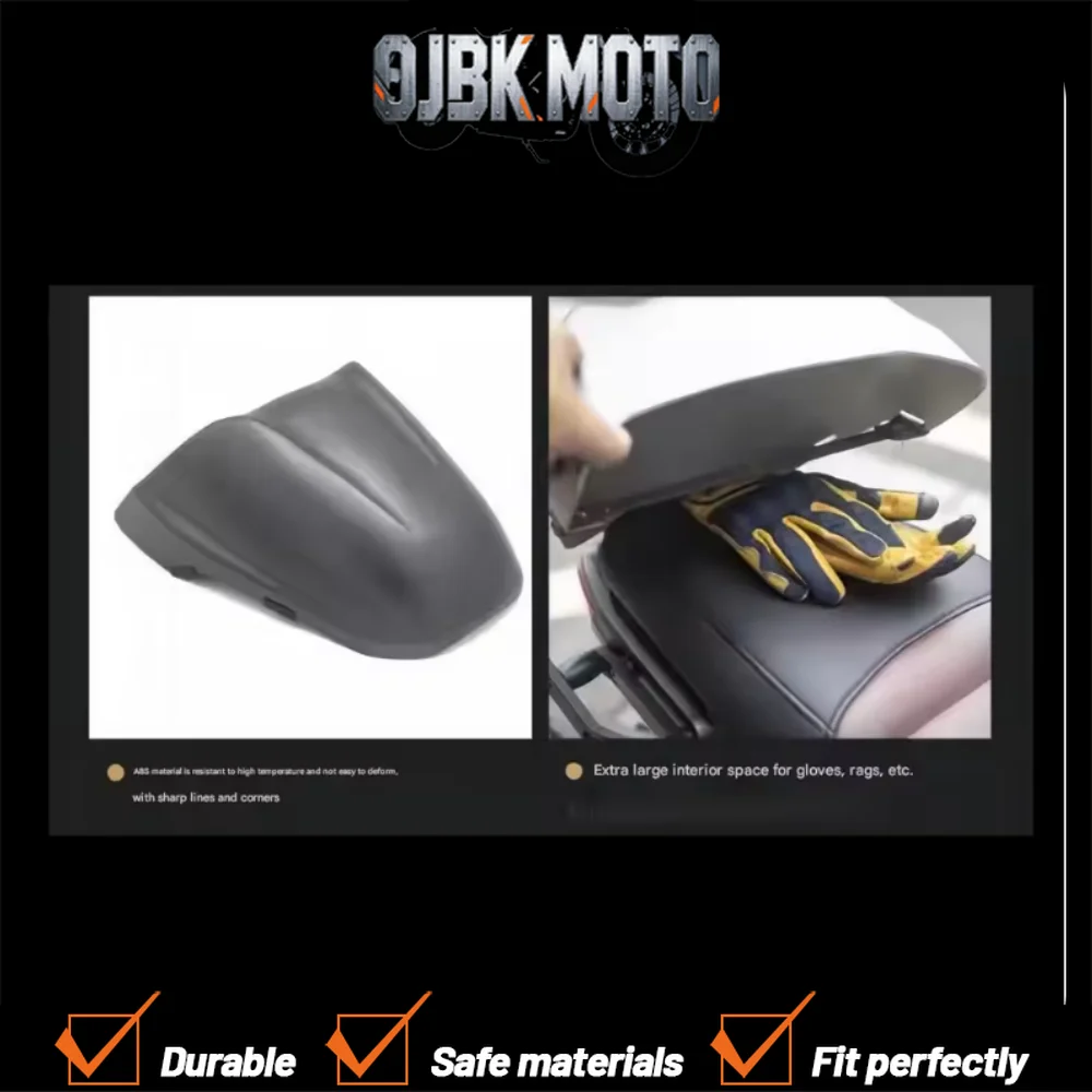 

Modified hump rear fairing cover for VOGE 500AC motorcycle, passenger rear seat modification AC500 parts. VOGE 500AC