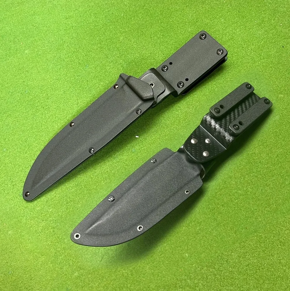 Custom Made Kydex Holster Sheath Scabbard K-Sheath with Belt Clip for Victorinox Venture Straight Knife