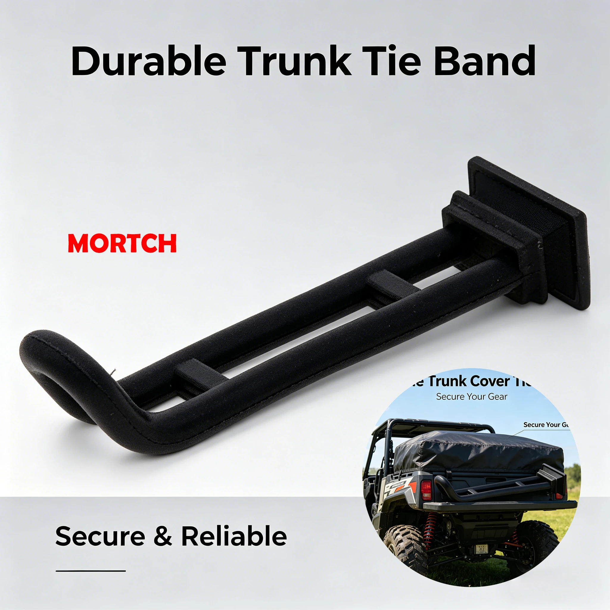 

Trunk Cover Tie Band 9CR6-043025-00001 Replacement for CFMOTO ATV CF500ATR CForce 520 CF500A CF600ATR CF600AU