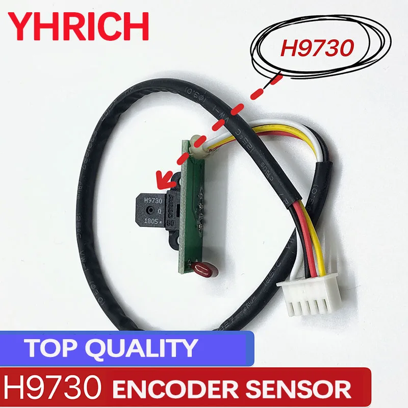 1X Printer Encoder Sensor With H9730 Reader For Sky Color Crystaljet Infiniti FY3278 Printer Raster Decoder Encoder Strip Sensor