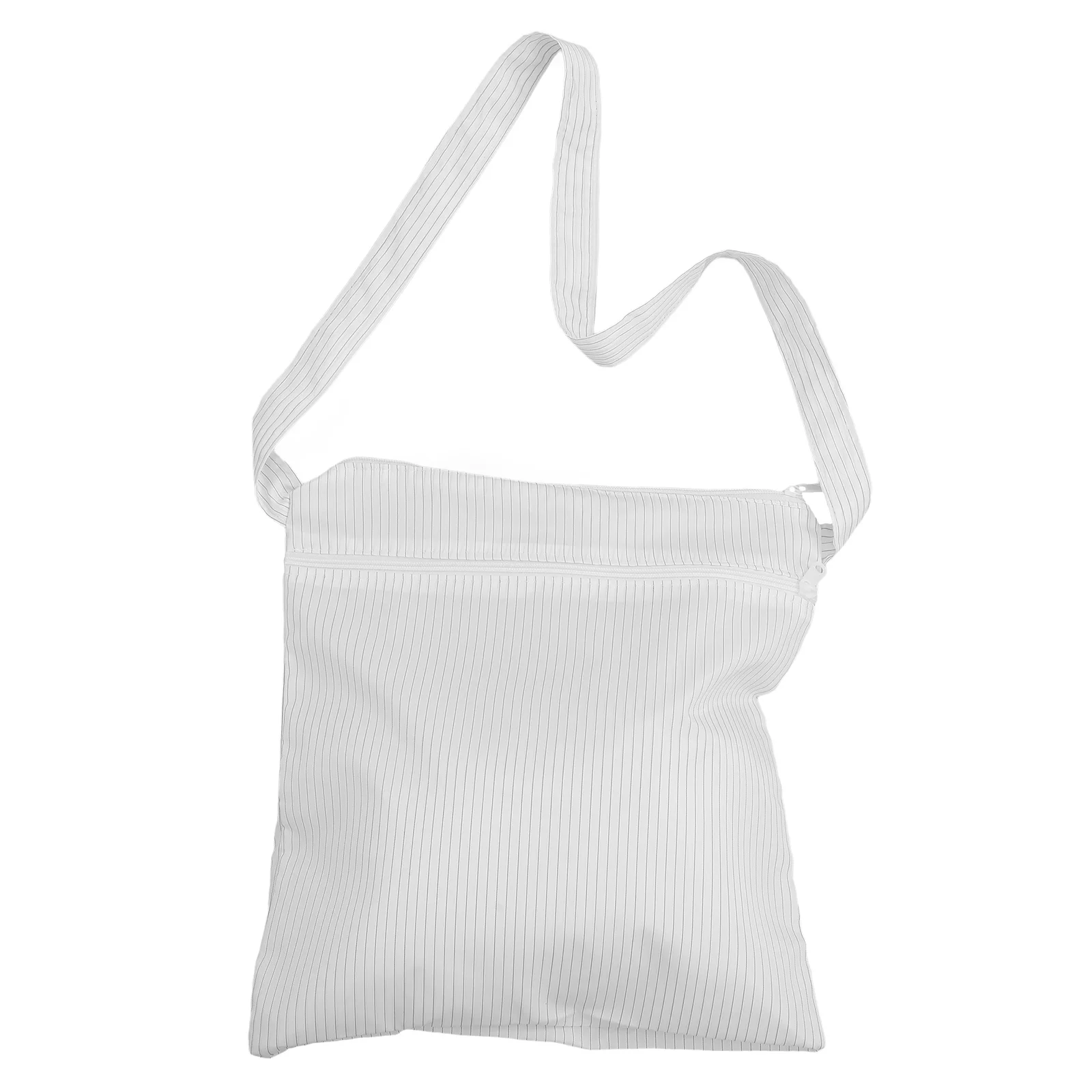 

AntiStatic Bag SingleLayer Cleanroom Portable WaterWashable Spacious Storage Polyester Fiber Garment Protection Labor