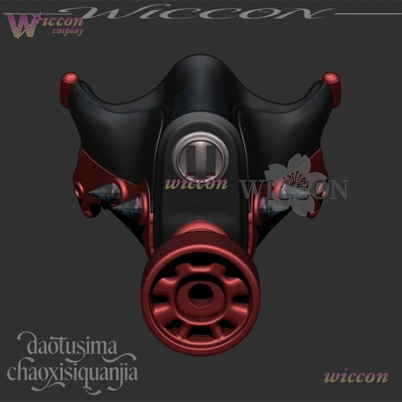 Enjin Zanka Nijiku ثلاثية الأبعاد قناع حمض البوليلاكتيك الدعائم أنيمي GACHIAKUTA تأثيري ريو ريبر رودو Surebrec اكسسوارات حفلة عيد الميلاد