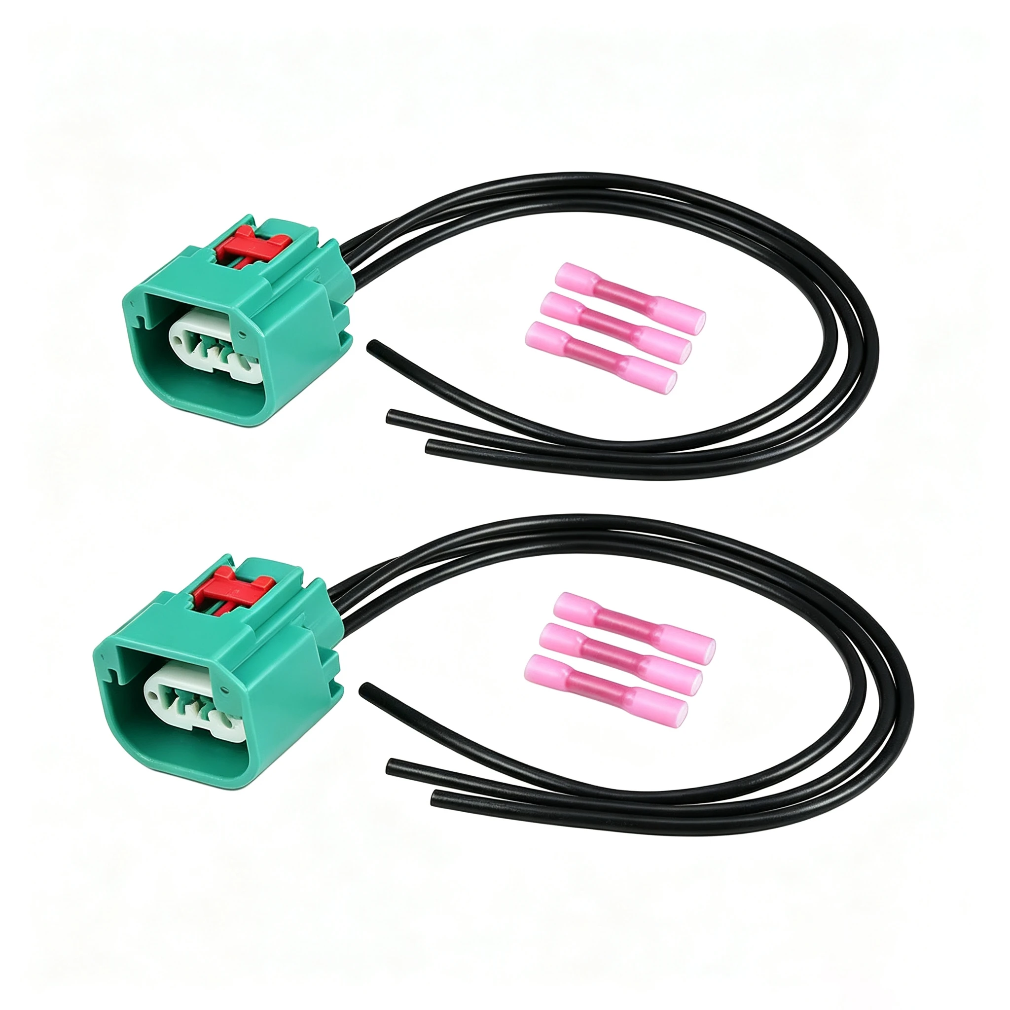 Automotive Electrical Repair Headlamp Connector Pigtail For Headlight Restoration High-strength Abs Material Precise Fitment