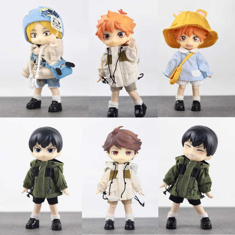 

Haikyuu волейбольная молодежная серия Ob11, оригинальный дизайн, экшн-фигурки, каваи, аниме, периферийные модные игрушки, праздничные подарки-сюрпризы