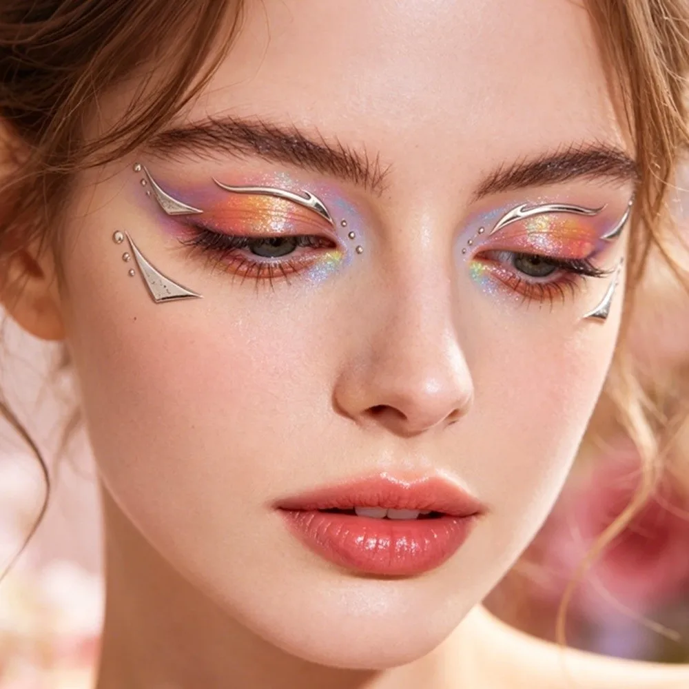 10-pcs-adesivos-de-maquiagem-para-olhos-e-sobrancelhas-a-prova-d'Agua-efeito-tatuagem-aurora-prata-laser-glitter-dourado