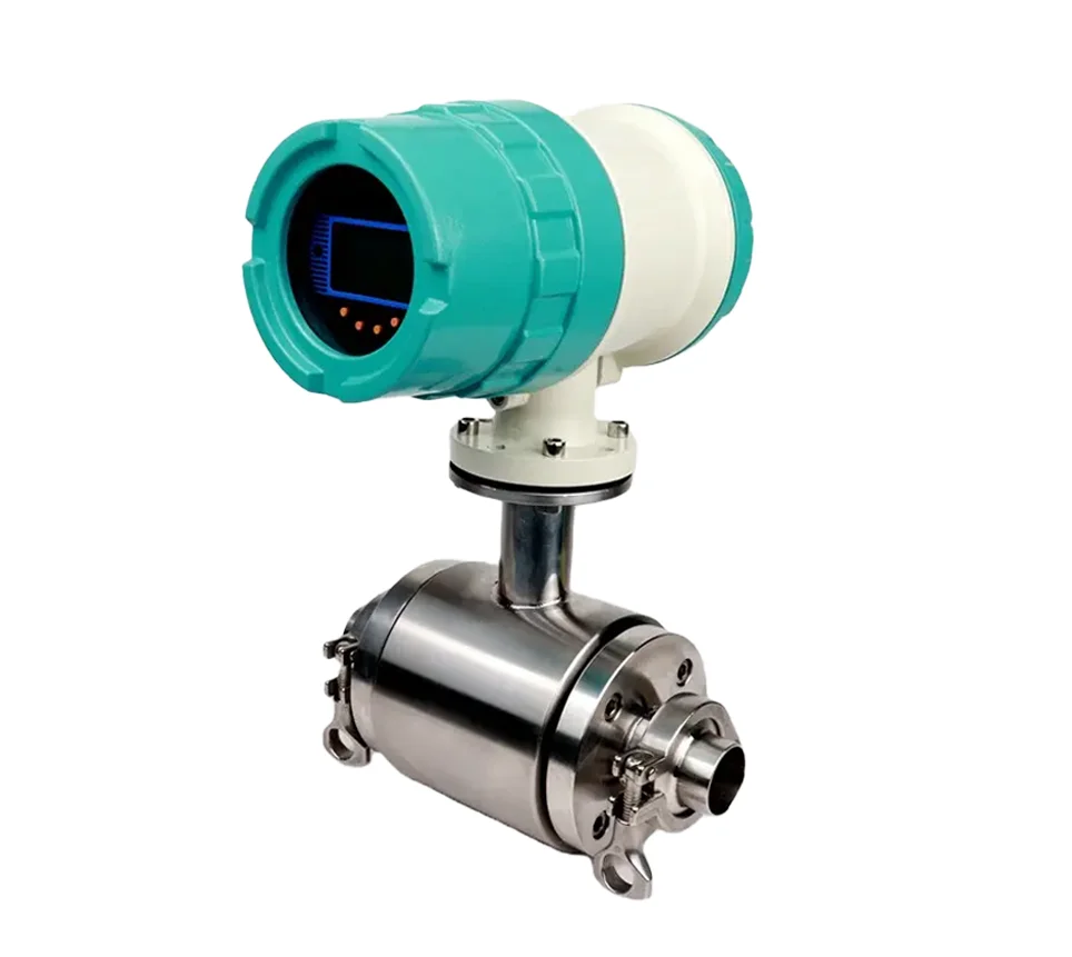 Natural Gas Thermal Mass Flow Meter Thermal Mass Flange Connection Flowmeter