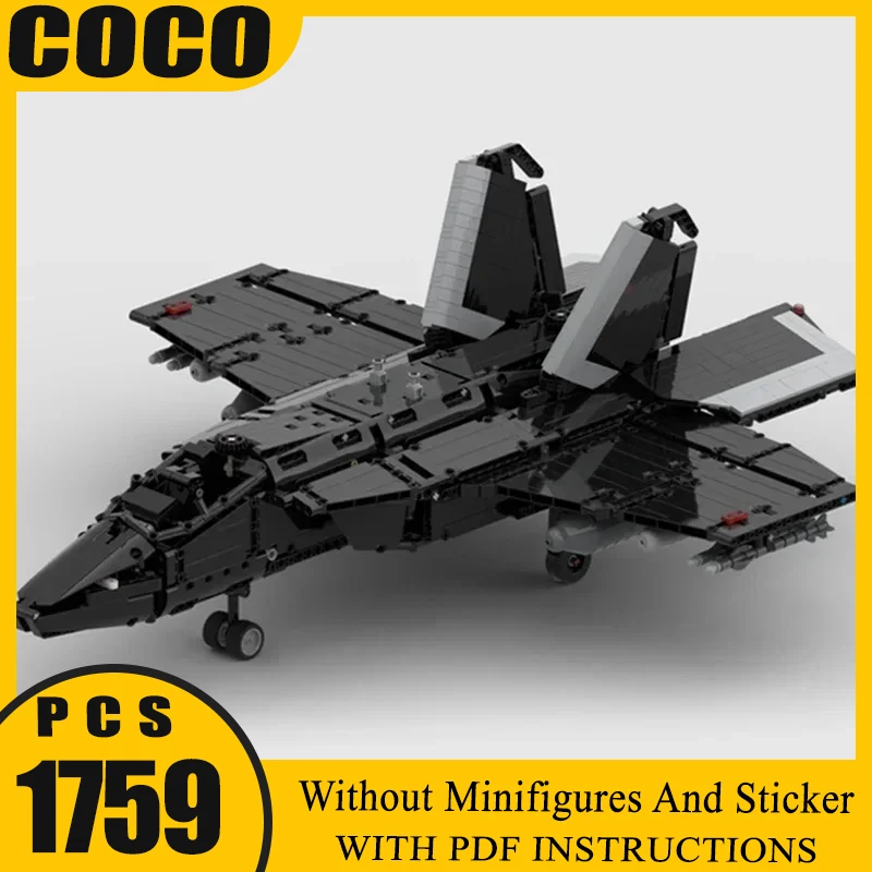 

Moc строительные кирпичи военный реактивный современный истребитель F35B модель технологии модульные блоки DIY набор сборка рождественские игрушки подарки
